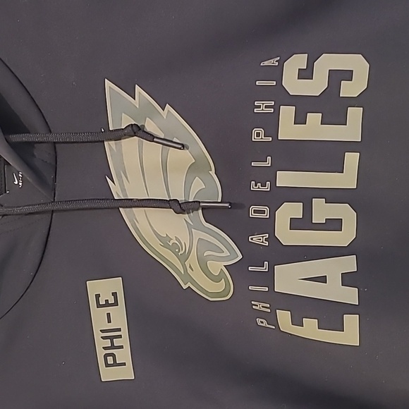 Nike Philadelphia Eagles Salute to Service Military Sweatshirt Hoodie - Picture 4 of 12